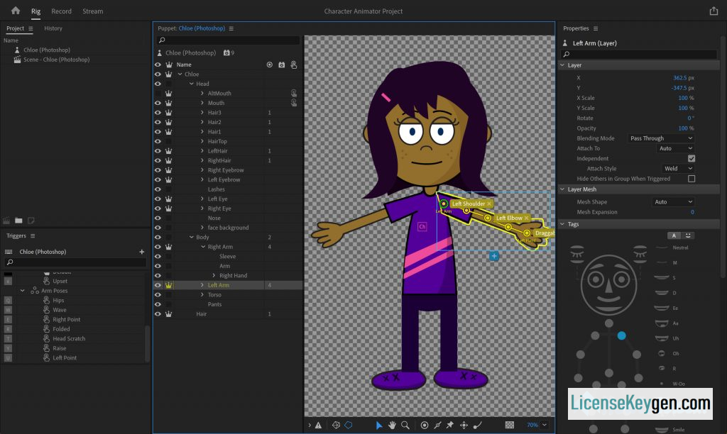 Adobe Character Animator 2024 (x64) Crack + Keygen