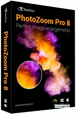 Benvista PhotoZoom Pro v8.2.0 Crack + License Key