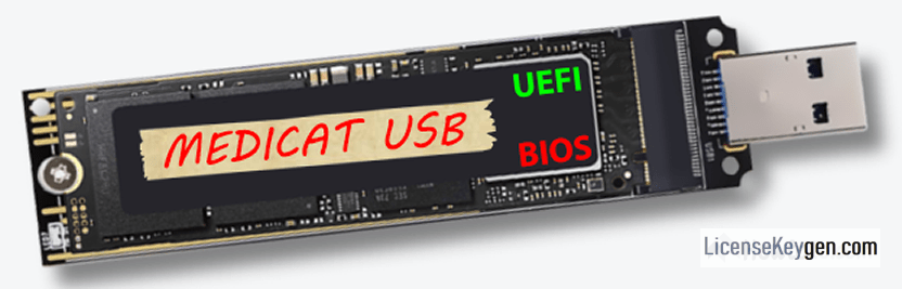 MediCat Installer v3516 - Create a bootable USB drive