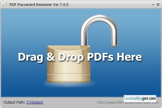 PDF Password Remover 7.6.4 Crack + License Key