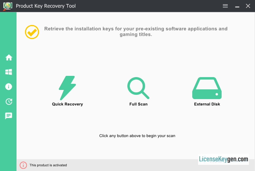 Product Key Recovery Tool 2.0.1 (x64) Crack + License Key