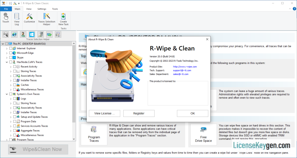 R-Wipe & Clean v20.0.2 (x64) Crack + Patch